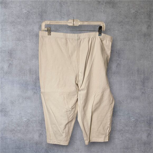 Basic Edition Womens Capris -- ITEM #3393 - Picture 2 of 2